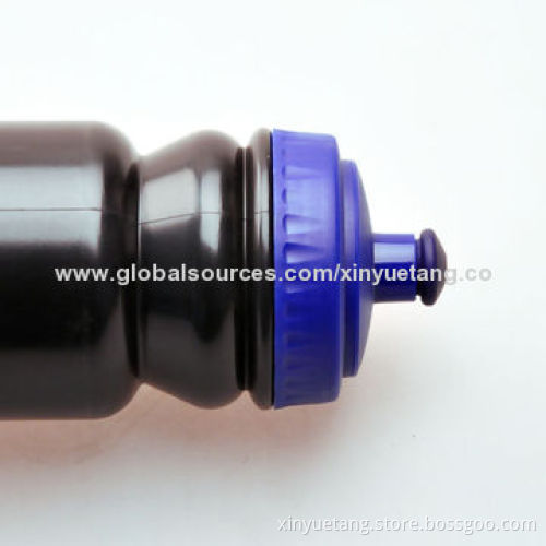 New Runners Water Bottles, Fist Grip Ergonomic Clear Plastic, 600ml